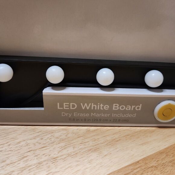 LED white board dry erase - Picture 3 of 4